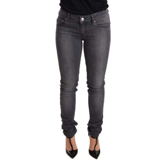 Acht Skinny Jeans Dark Grey Women Gray Jeans & Pants - Picture 1 of 3